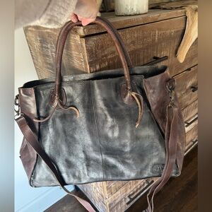 Bed Stu Rockaway Satchel Leather Large Bag with strap
Like new only used once!